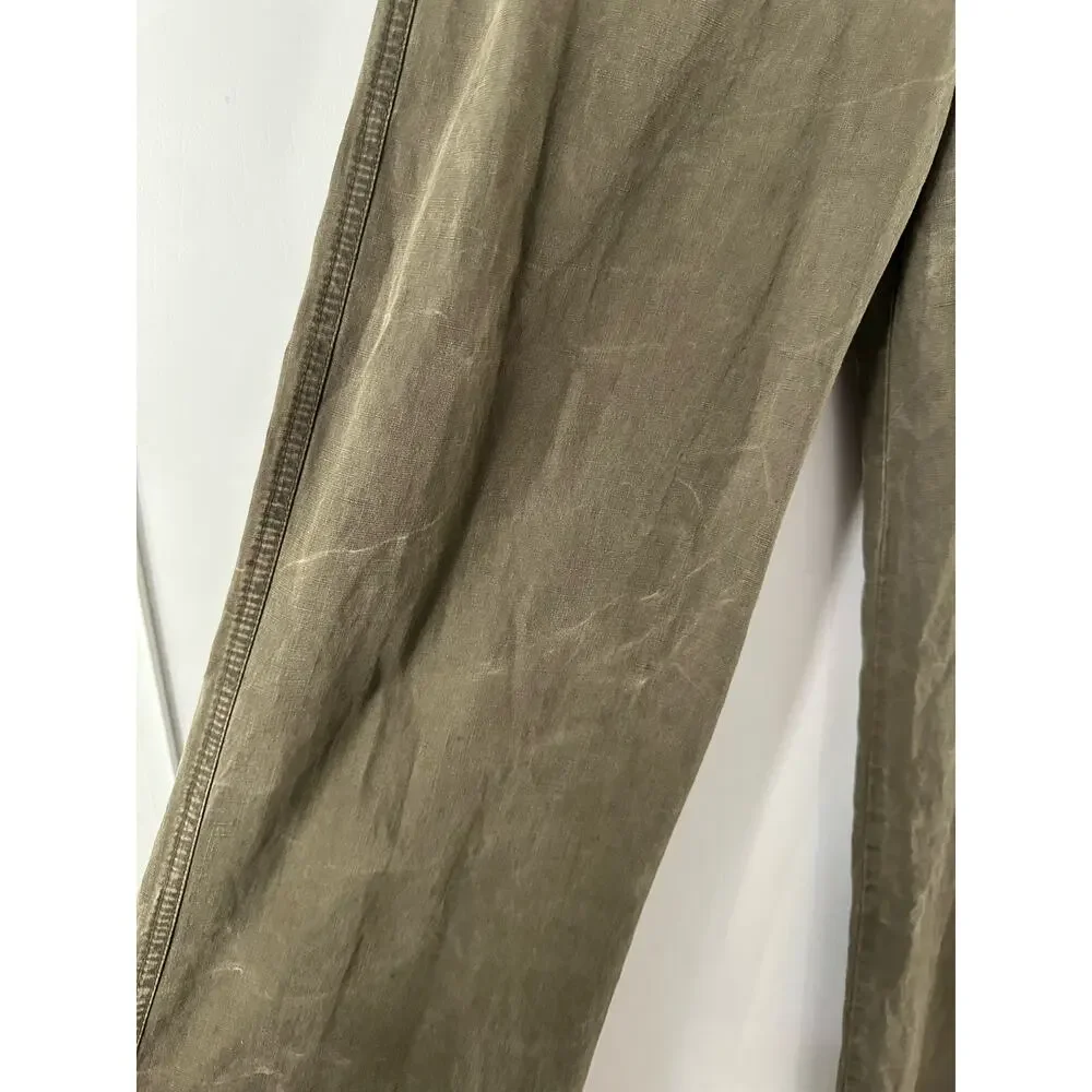 Zara Green Trouser Pant size Small